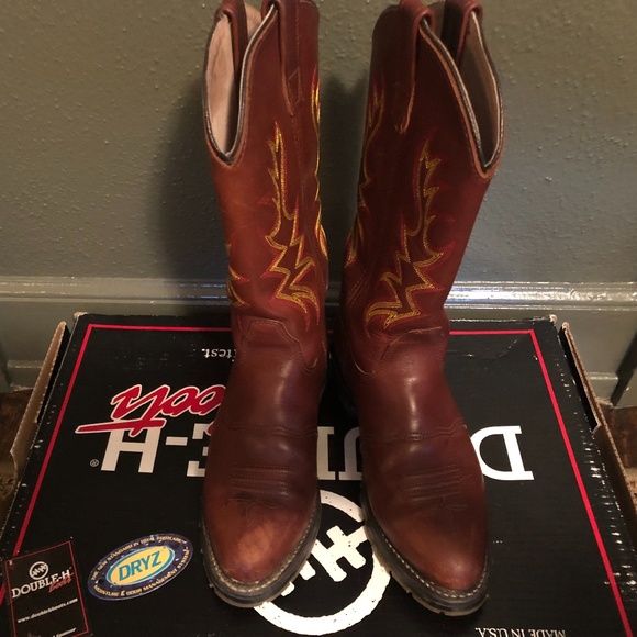 DOUBLE-H Women's Boots Sz 6.5M - Picture 1 of 6
